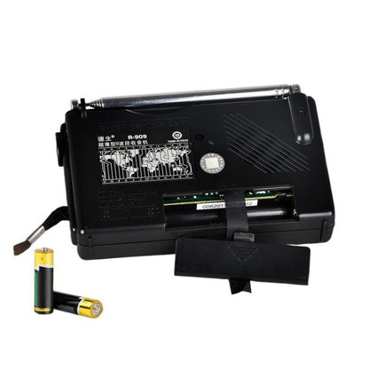 TECSUN R-909 AM FM SW 9-Band Pocket Mini Portable Radio(Standard) - Radio Player by TECSUN | Online Shopping UK | buy2fix