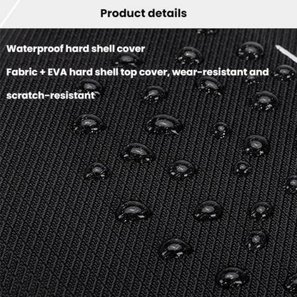For DJI Mini 2 / 2 SE / 4K Fly More Combo BKano M4K-004 Hard Shell Portable Chest Bag Crossbody Backpack(Black) - Carry Cases & Bags by BKano | Online Shopping UK | buy2fix