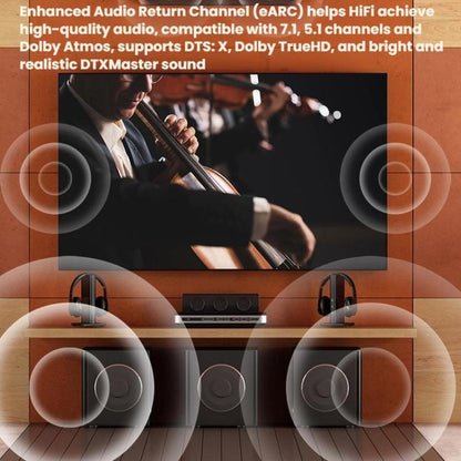 5m HDMI 2.1 Male To Male 8K HD Cable Computer Laptop Monitor TV Connection Cable - Cable by buy2fix | Online Shopping UK | buy2fix