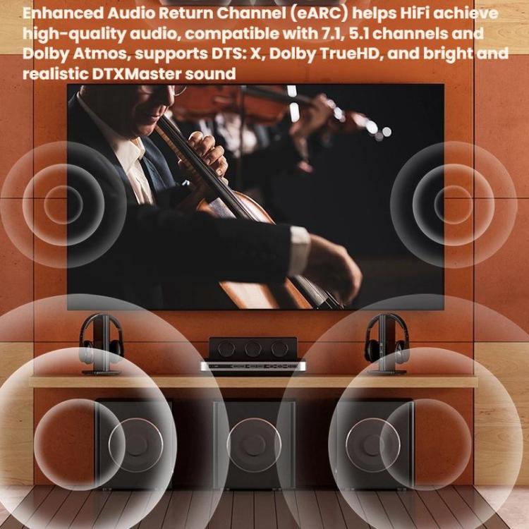 2m HDMI 2.1 Male To Male 8K HD Cable Computer Laptop Monitor TV Connection Cable - Cable by buy2fix | Online Shopping UK | buy2fix