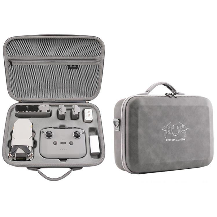 For DJI Mini 2 / 2 SE / 4K Fly More Combo BKano M4K003 Crossbody Storage Backpack(Grey) - Carry Cases & Bags by BKano | Online Shopping UK | buy2fix