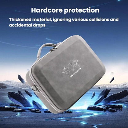 For DJI Mini 2 / 2 SE / 4K Fly More Combo BKano M4K003 Crossbody Storage Backpack(Grey) - Carry Cases & Bags by BKano | Online Shopping UK | buy2fix