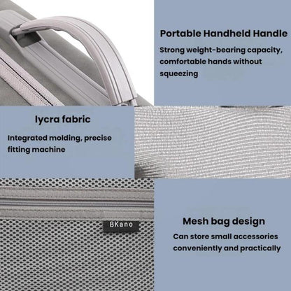 For DJI Mini 2 / 2 SE / 4K Fly More Combo BKano M4K003 Crossbody Storage Backpack(Grey) - Carry Cases & Bags by BKano | Online Shopping UK | buy2fix