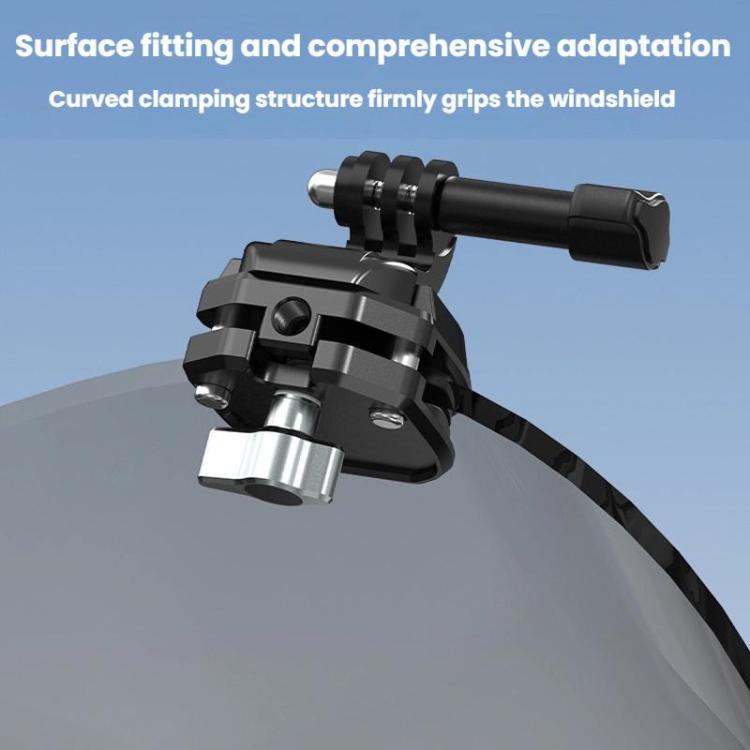 Flymile FLY045 Sports Camera Motorcycle Windshield Mounting Clamp - Mount & Holder by Flymile | Online Shopping UK | buy2fix