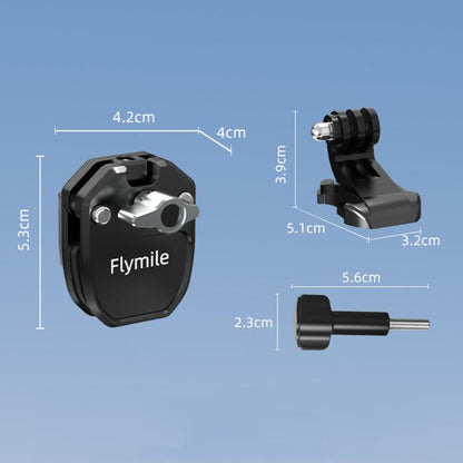 Flymile FLY045 Sports Camera Motorcycle Windshield Mounting Clamp - Mount & Holder by Flymile | Online Shopping UK | buy2fix