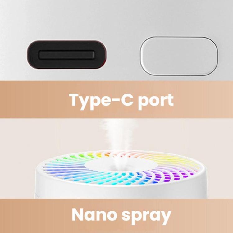 WT31 Car Ambient Light Humidifier USB Household Silent Air Atomizer(Black) - Air Purifier by buy2fix | Online Shopping UK | buy2fix