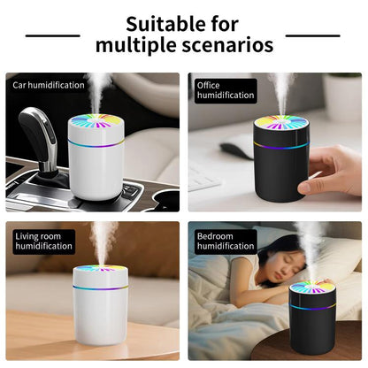 WT31 Car Ambient Light Humidifier USB Household Silent Air Atomizer(Black) - Air Purifier by buy2fix | Online Shopping UK | buy2fix