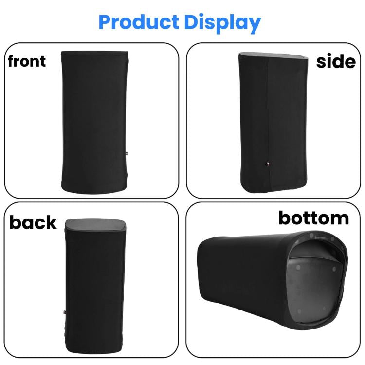 For Sony SRS-XV500/XP500 Speaker TXESIGN Lycra Elastic Dustproof Cover Stretchable Protective Sleeve(Black) - Protective Case by TXESIGN | Online Shopping UK | buy2fix