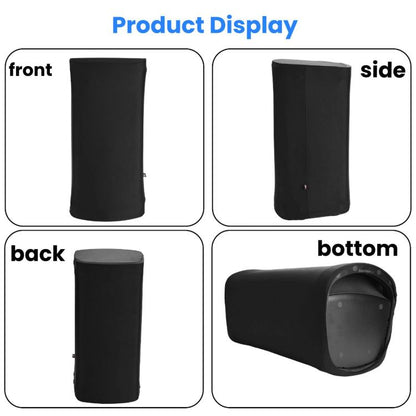 For Sony SRS-XV500/XP500 Speaker TXESIGN Lycra Elastic Dustproof Cover Stretchable Protective Sleeve(Black) - Protective Case by TXESIGN | Online Shopping UK | buy2fix