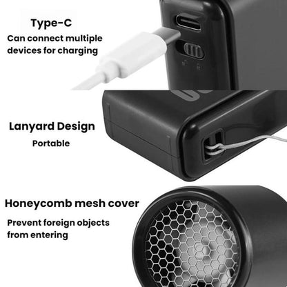 WH14 Handheld Digital Display Fan Outdoor Portable High Speed Fan(Black) - Electric Fans by buy2fix | Online Shopping UK | buy2fix