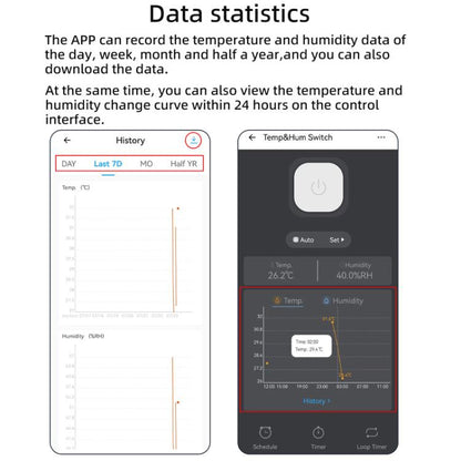 DIY-WT-09 20A Temperature Switch Smart Thermostat, Compatible With Google / Alexa / Yandex Alice / IFTTT, Spec: With 1m Temperature Sensor - Thermostat & Thermometer by buy2fix | Online Shopping UK | buy2fix