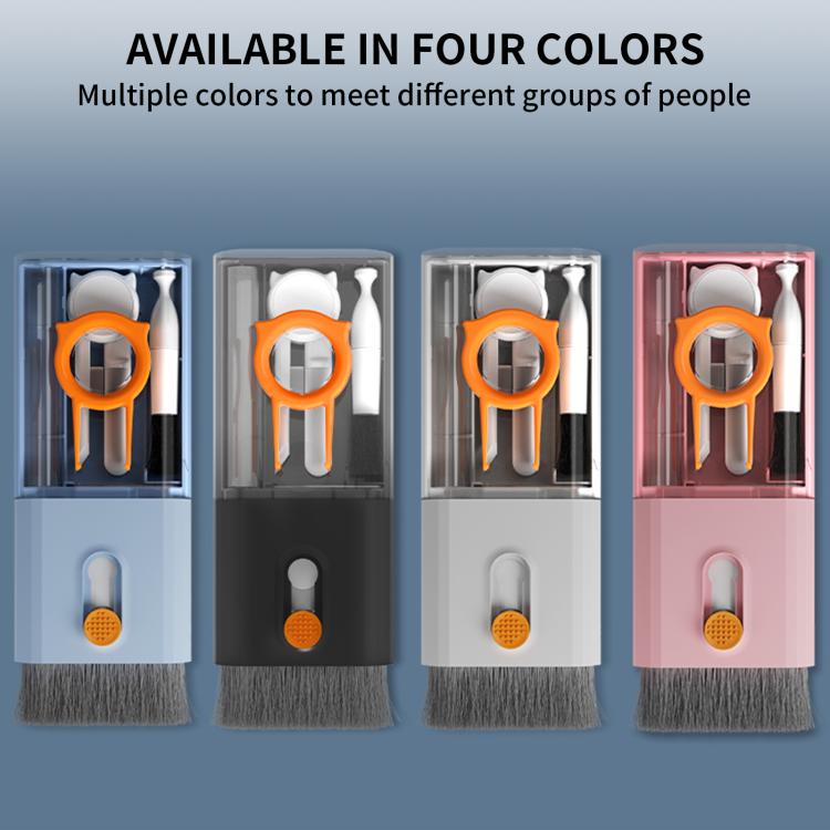 AhaStyle WG121 10 In 1 Multi-functional Cleaning Tools For Earphones Mobile Phones Tablets(Light Blue) - Other Accessories by AhaStyle | Online Shopping UK | buy2fix