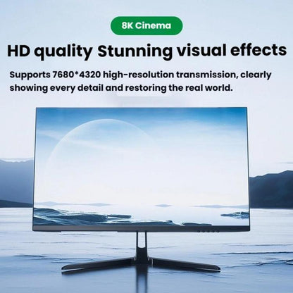 2m Type-C To DP1.4 8K 60Hz HD Unidirectional Adapter Cable Computer Gaming Console Monitor Mobile Phone Video Connection Cable -  by buy2fix | Online Shopping UK | buy2fix