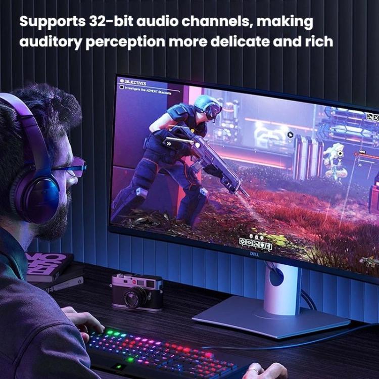 50M DP2.1 Male To Male 8K 60Hz HD Fiber Optic Cable For TV Computer Monitors Projectors -  by buy2fix | Online Shopping UK | buy2fix