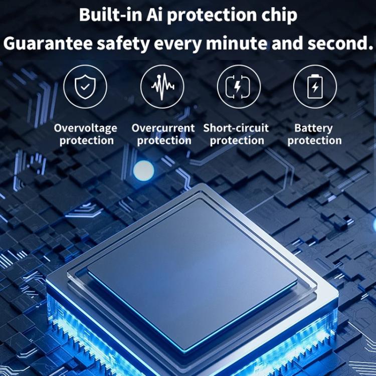 WT23 Handheld Digital Display Turbine Fan Outdoor Stepless Variable Speed Fan(Black) - Electric Fans by buy2fix | Online Shopping UK | buy2fix