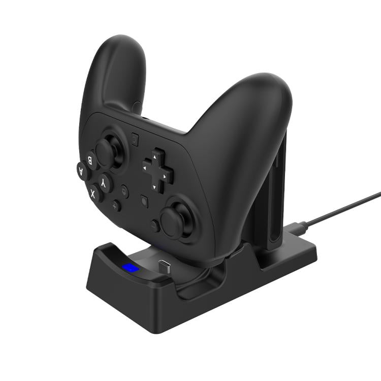 For Nintendo Switch 2 Joy-Con & Pro Controller 3-in-1 Charging Dock Storage Holder with LED Indicators - Charger & Power by buy2fix | Online Shopping UK | buy2fix