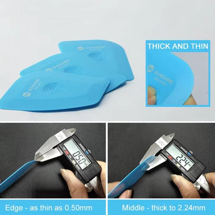 SUNSHINE SS-040 Anti-Static Disassembly Sheet For Mobile Phone Batteries Mobile Phone Repair Tool(Blue) - Crowbar by SUNSHINE | Online Shopping UK | buy2fix