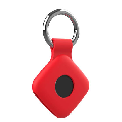 For Tile Mate / Mate Pro Anti-Loss Device Silicone Protective Case With Keyring Location Tracking Shell(Red) - Tracker Protective Case by buy2fix | Online Shopping UK | buy2fix