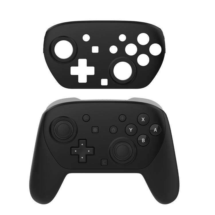 For Switch 2 Pro 2pcs /Pack Replacement Faceplates Matte Gaming Controller Cover(Black) - Cases by buy2fix | Online Shopping UK | buy2fix