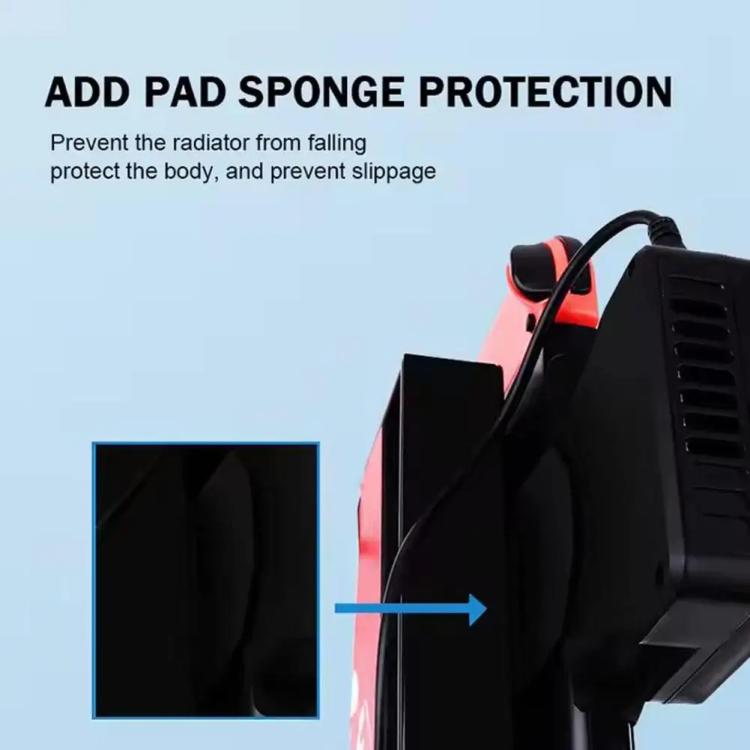 For Nintendo Switch 2 / Switch Console Exhaust Radiator With Temperature Display data(Black) - Holder by buy2fix | Online Shopping UK | buy2fix