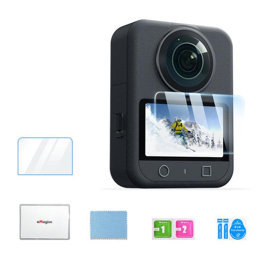 For DJI Osmo 360 Camera AMagisn HD Tempered Glass Screen Protector 1 Set - Protective Film & Stickers by aMagisn | Online Shopping UK | buy2fix
