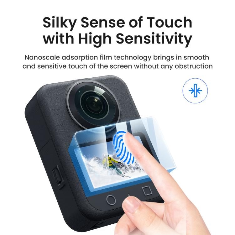 For DJI Osmo 360 Camera AMagisn HD Tempered Glass Screen Protector 1 Set - Protective Film & Stickers by aMagisn | Online Shopping UK | buy2fix
