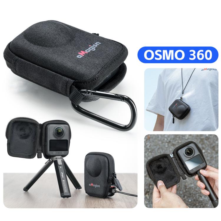 For DJI Osmo 360 Camera aMagisn Hard Shell Case Open-Access Charging Design - Case & Bags by aMagisn | Online Shopping UK | buy2fix