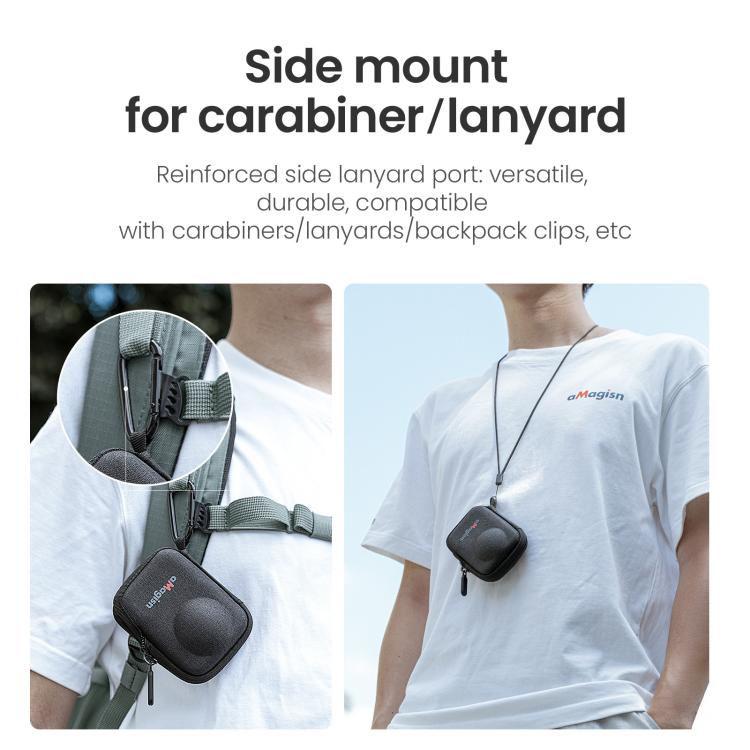 For DJI Osmo 360 Camera aMagisn Hard Shell Case Open-Access Charging Design - Case & Bags by aMagisn | Online Shopping UK | buy2fix