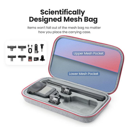 For DJI Osmo 360 aMagisn Mid-Size Storage Case Durable Organizer Bag With Detachable Inner Tray(Gray) - Case & Bags by aMagisn | Online Shopping UK | buy2fix