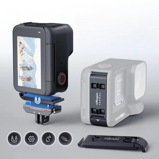 For Insta360 Ace Pro 2 aMagisn Water-resistant Vertical Shooting Battery Side Cover Compatible with Quick-Release Adapters(AC34) - Others by aMagisn | Online Shopping UK | buy2fix