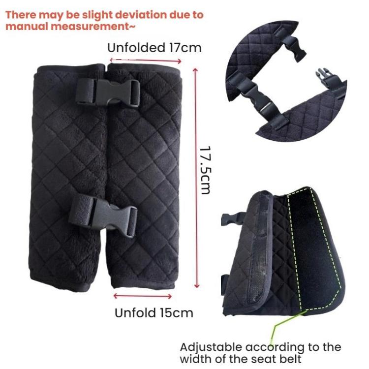 Car Child Safety Seat Belt Positioner Buckle(Black) - Seat Belts & Padding by buy2fix | Online Shopping UK | buy2fix