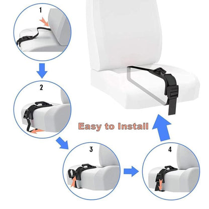 Pregnancy Safety Belt Anti-strangulation Belly-supporting Seat Anchor(Wave Pattern Metal) - Seat Belts & Padding by buy2fix | Online Shopping UK | buy2fix