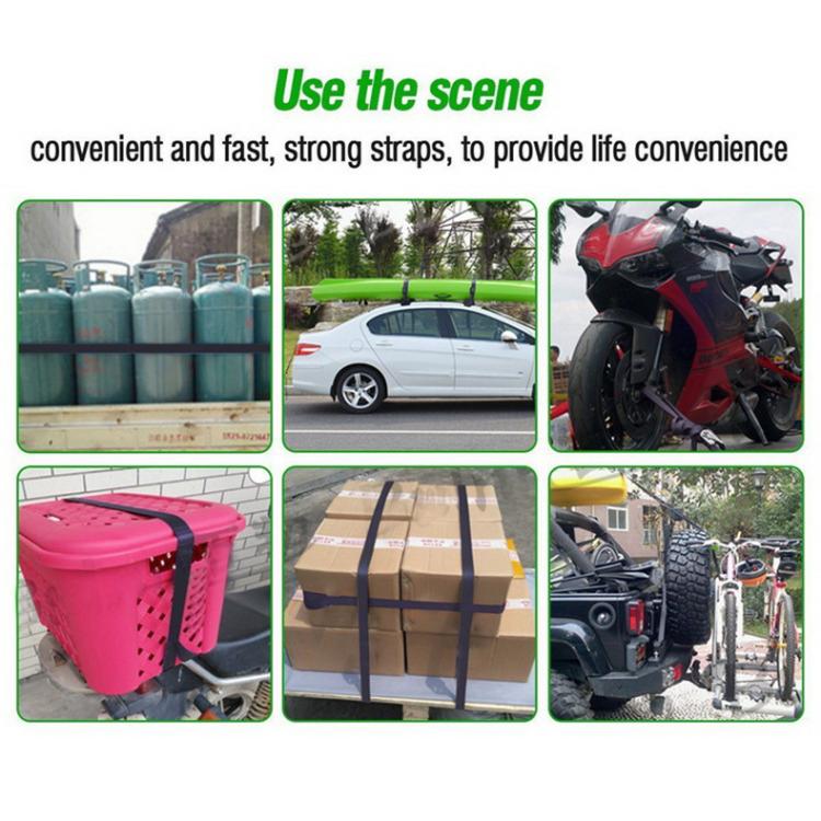 Multi-Purpose Cross-Woven Luggage Straps For ATVs And Motorcycles, Size: 2.5 x 40.5cm (Blue) - Roof Racks by buy2fix | Online Shopping UK | buy2fix