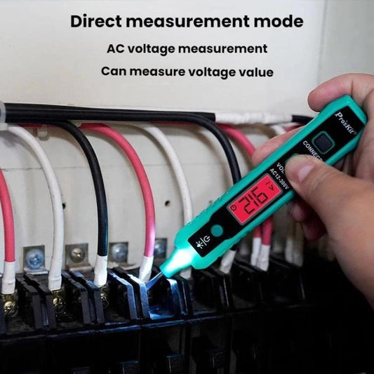 ProsKit NT-320-C Multifunctional Electrical Tester Pen Wire Break Detection Digital Display Induction Test Pen - Current & Voltage Tester by ProsKit | Online Shopping UK | buy2fix