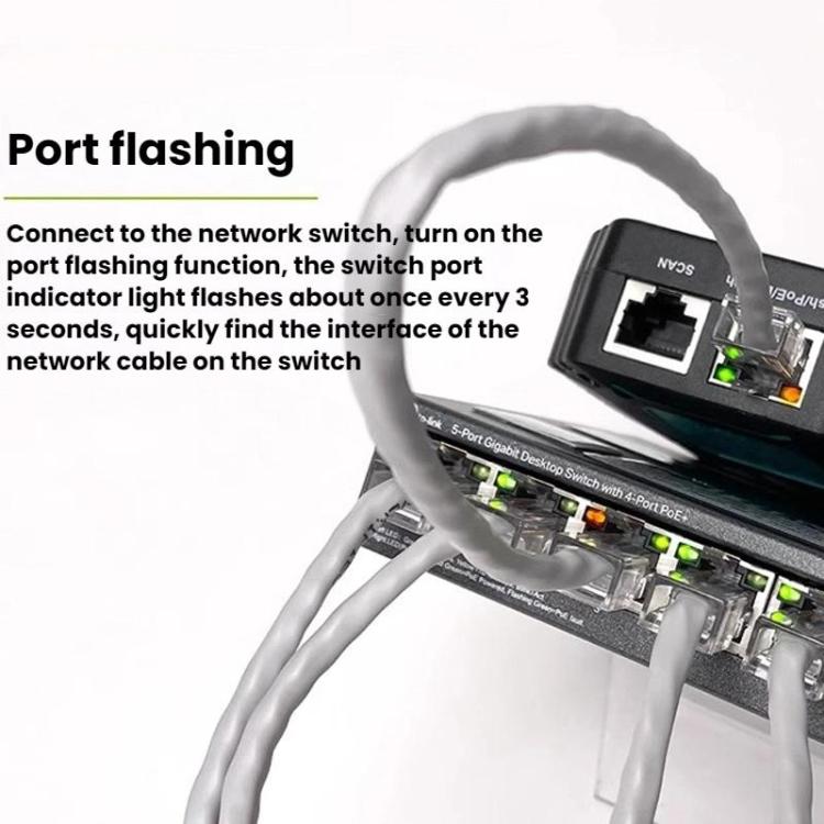 ProsKit MT-7076 LCD Anti-Interference Network Testing Cable Tracer(Green) - Lan Cable and Tools by ProsKit | Online Shopping UK | buy2fix