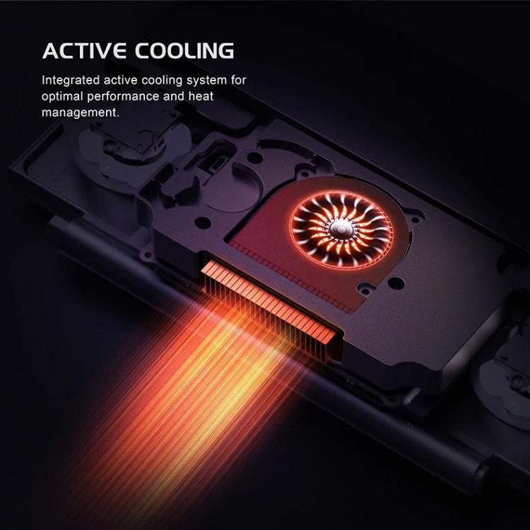 Retroid Pocket Flip 2 SD865 Processor Game Console Android13 5.5 Inch AMOLED Screen Wifi Bluetooth Video Player(Black) - Pocket Console by Retroid Pocket | Online Shopping UK | buy2fix