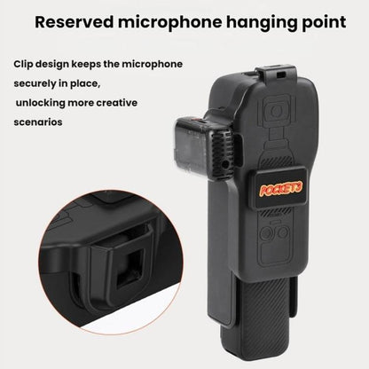 For DJI OSMO POCKET 3 BRDRC Body Screen Lens Protective Cover(Black) - Case & Bags by BRDRC | Online Shopping UK | buy2fix