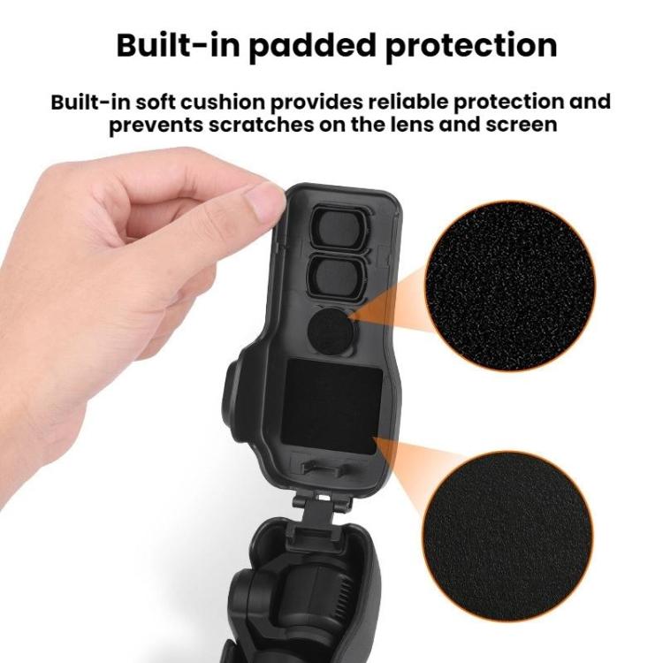 For DJI OSMO POCKET 3 BRDRC Body Screen Lens Protective Cover(Black) - Case & Bags by BRDRC | Online Shopping UK | buy2fix