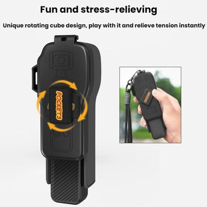 For DJI OSMO POCKET 3 BRDRC Body Screen Lens Protective Cover(Black) - Case & Bags by BRDRC | Online Shopping UK | buy2fix