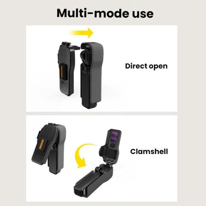 For DJI OSMO POCKET 3 BRDRC Body Screen Lens Protective Cover(Black) - Case & Bags by BRDRC | Online Shopping UK | buy2fix