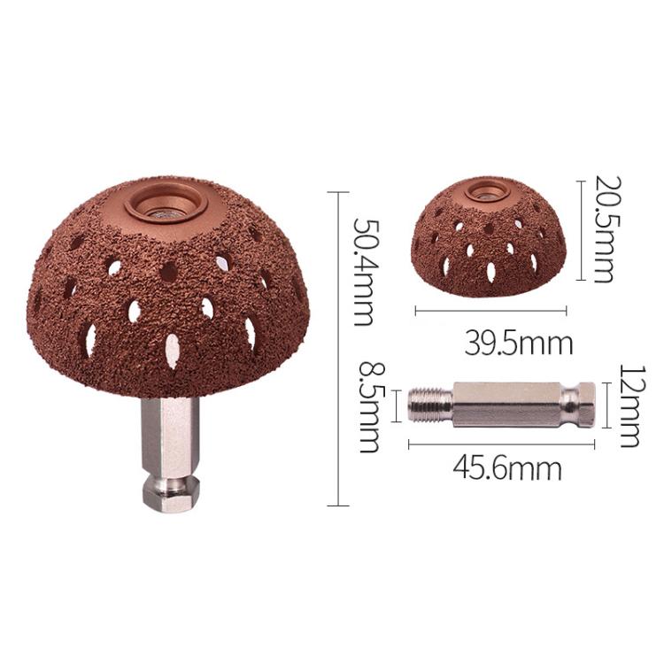 Tire Grinding Head Repair Tool, Specification: Small Tread Bowl With Hexagonal Rod - Tire Repair & Installation Tools by buy2fix | Online Shopping UK | buy2fix