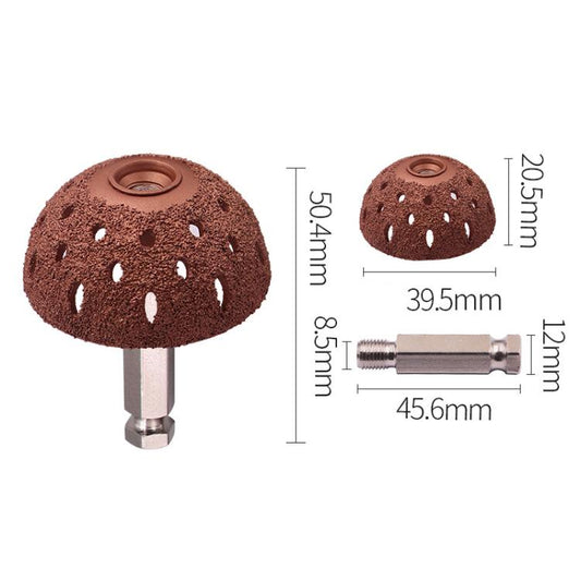 Tire Grinding Head Repair Tool, Specification: Small Tread Bowl With Hexagonal Rod - Tire Repair & Installation Tools by buy2fix | Online Shopping UK | buy2fix