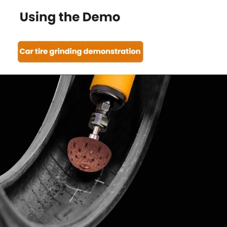 Tire Grinding Head Repair Tool, Specification: Small Tread Bowl With Hexagonal Rod - Tire Repair & Installation Tools by buy2fix | Online Shopping UK | buy2fix
