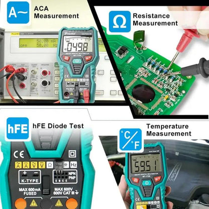 ProsKit MT-1708-C Multifunctional Burn-Proof 3 5/6 Intelligent Digital Multimeter Electrician Auto Ranging Universal Meter - Digital Multimeter by ProsKit | Online Shopping UK | buy2fix