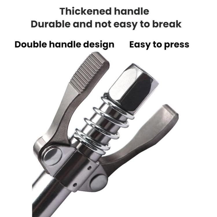 Car Electric/Pneumatic Pliers High-pressure Grease Nozzles(Double-handle) - Others by buy2fix | Online Shopping UK | buy2fix