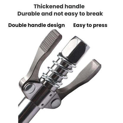Car Electric/Pneumatic Pliers High-pressure Grease Nozzles(Double-handle) - Others by buy2fix | Online Shopping UK | buy2fix
