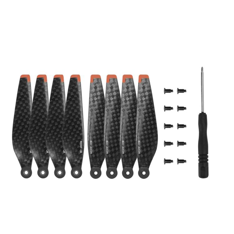 For DJI Mini 3 Pro/4 Pro 6030F Carbon Fiber Noise-reducing Propellers, Specification: 8pcs - DIY Propeller by buy2fix | Online Shopping UK | buy2fix