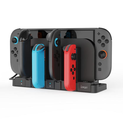 For Nintendo Switch 2/Switch Console Controller ipega 8-in-1 Charging Dock Fast Charging Station - Charger & Power by buy2fix | Online Shopping UK | buy2fix