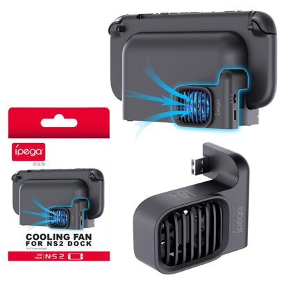 For Nintendo Switch 2 ipega Console Dock Cooling Fan Radiator With Adjustable Speed - Holder by ipega | Online Shopping UK | buy2fix