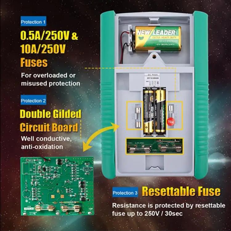 ProsKit MT-2017N Analog Multimeter 26 Range Misoperation-Proof Burn-Proof Electrical Meter - Current & Voltage Tester by ProsKit | Online Shopping UK | buy2fix